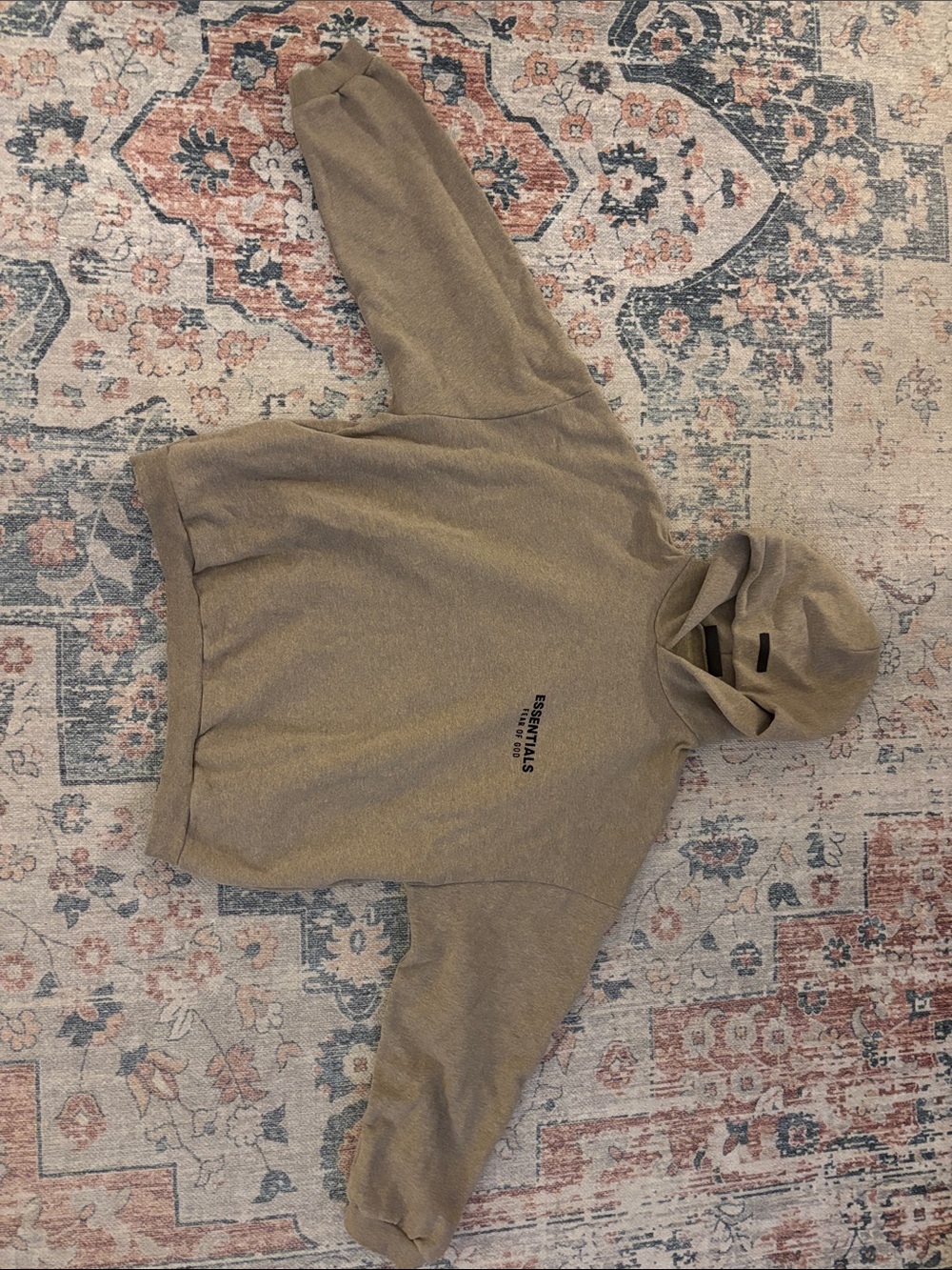 Fear of God Essentials Fleece Hoodie II "Heather Gray"